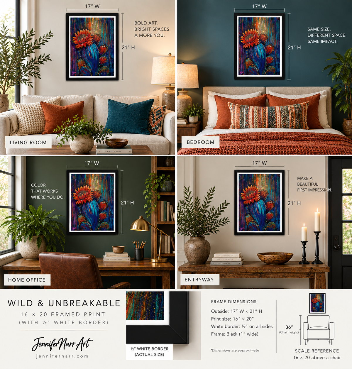 Wild & Unbreakable archival matte giclée art print