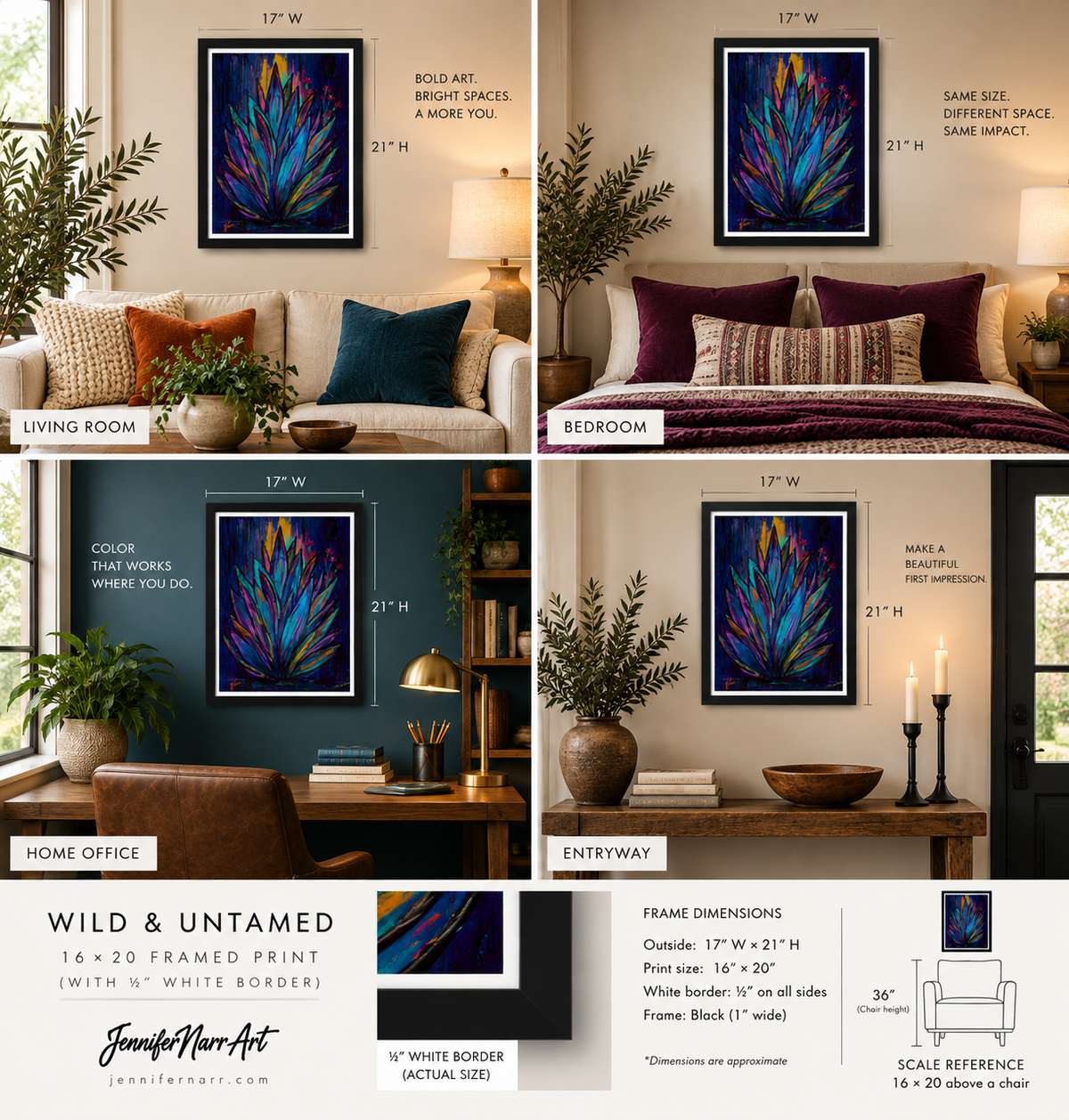colorful fine art print