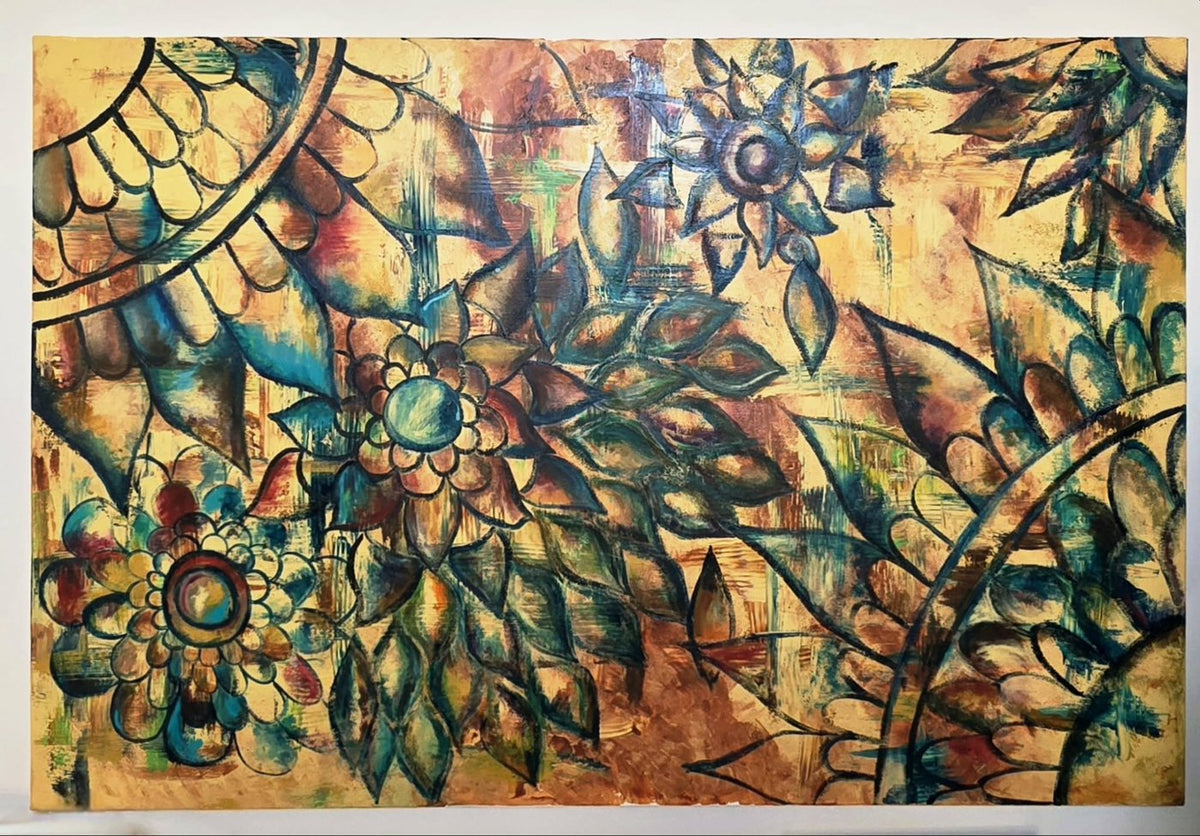The Garden Remembers, original artwork by Jennifer Narr