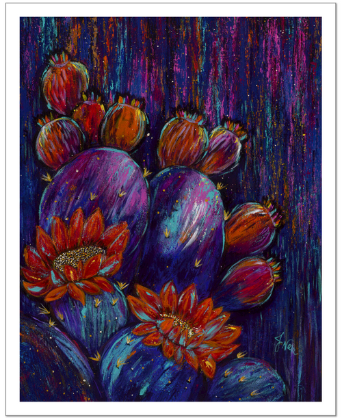 Wild & Becoming fine art print on Hahnemühle Photo Rag with a half-inch white border