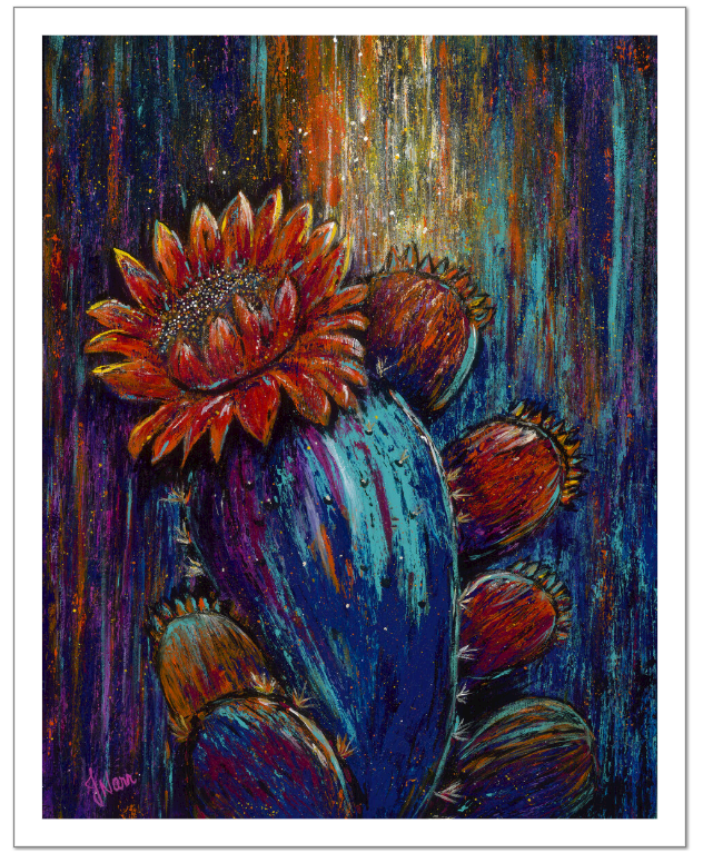 Wild & Unbreakable fine art print on Hahnemühle Photo Rag with a half-inch white border